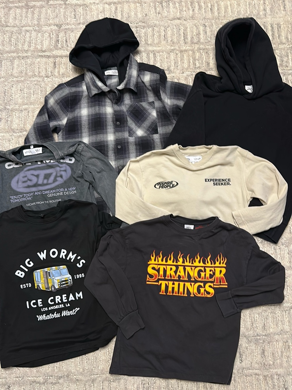 Boys Zara’s & other brands lot size 7-8. Graphic Long-Sleeve Tee - Kids
